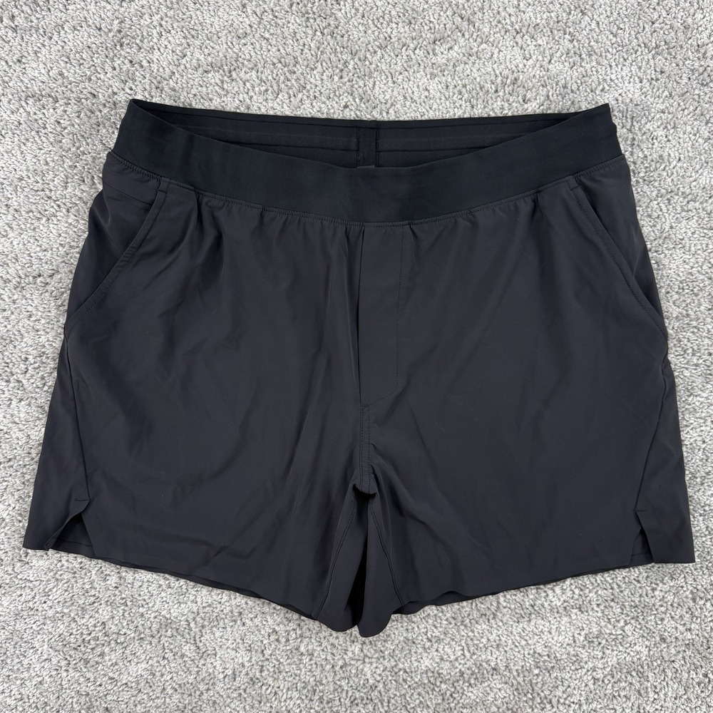 Ten Thousand Set Shorts Men's XL Black Lined Performance Stretch Workout Gym